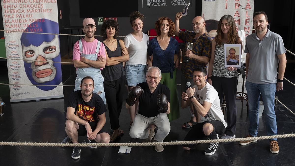 Participantes en el nuevo Torneo e Dramaturgia.
