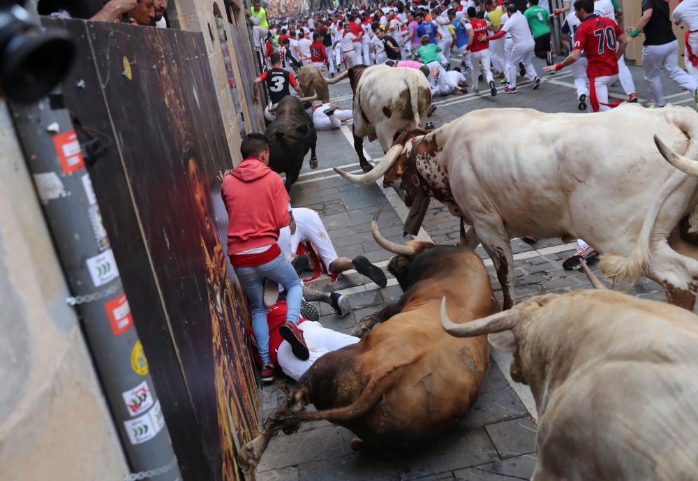 Cinquè encierro dels Sanfermines