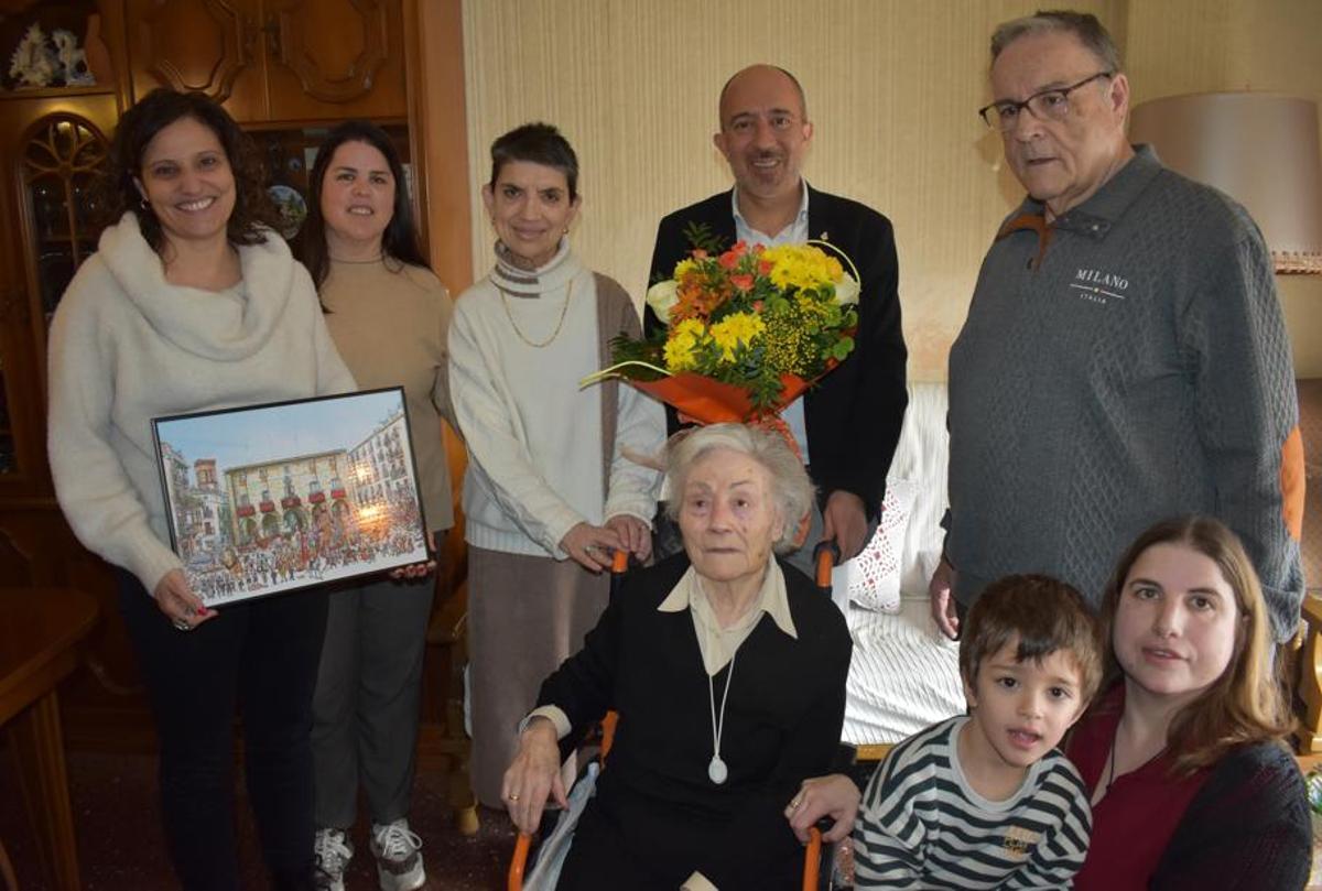 Imatge del lliurament de regals