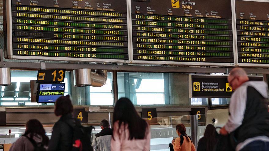 La operación retorno prevé 2.623 vuelos en los aeropuertos canarios