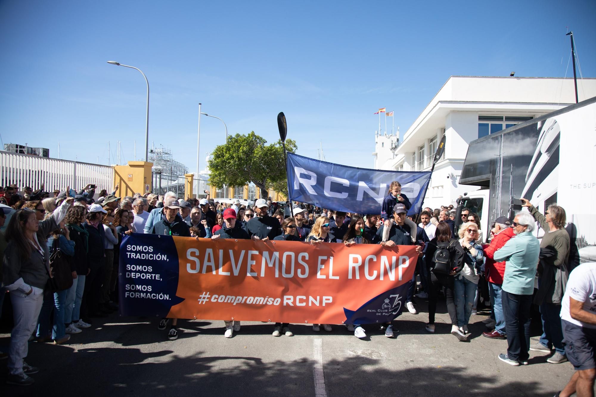 Real Club Náutico demonstriert gegen drohende Neuausschreibung