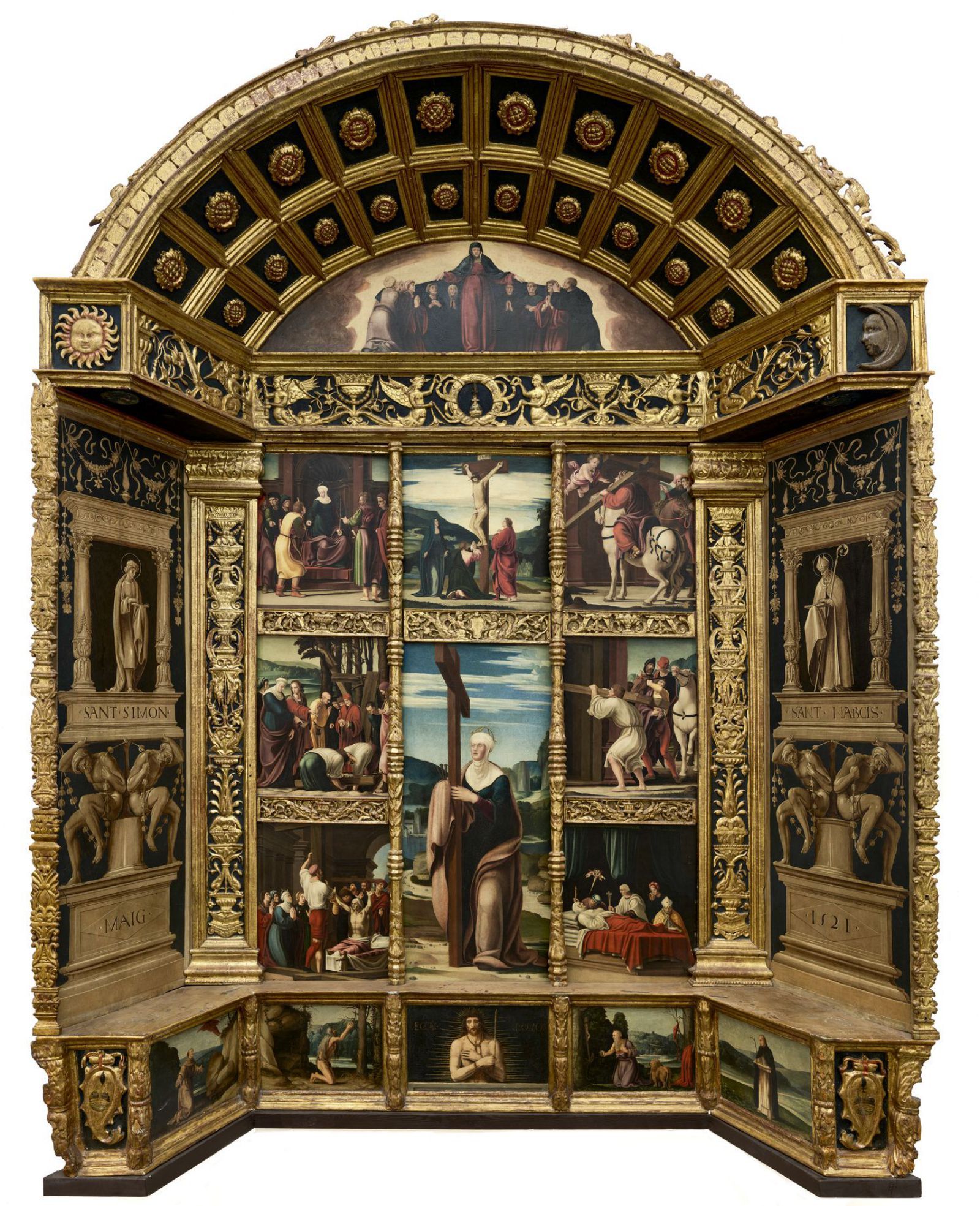 Retablo de Santa Elena (Pedro Fernández y Antoni Norri). 