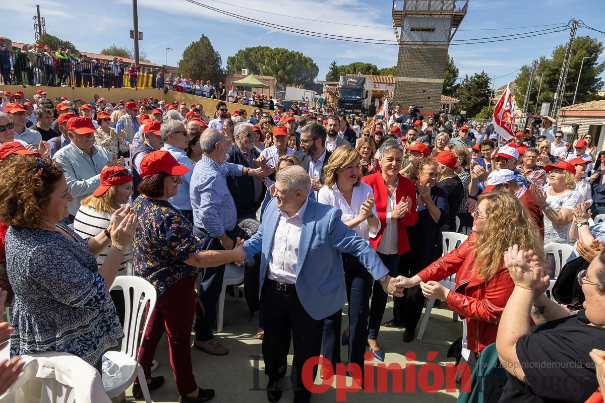 Presentación de José Vélez como candidato del PSOE a la presidencia de la Comunidad