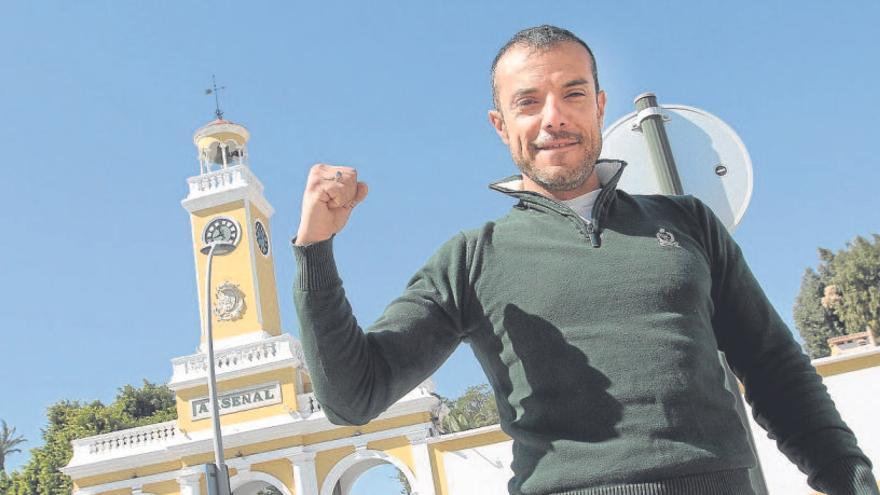 Pedro Agustín Morán, frente al Arsenal de Cartagena