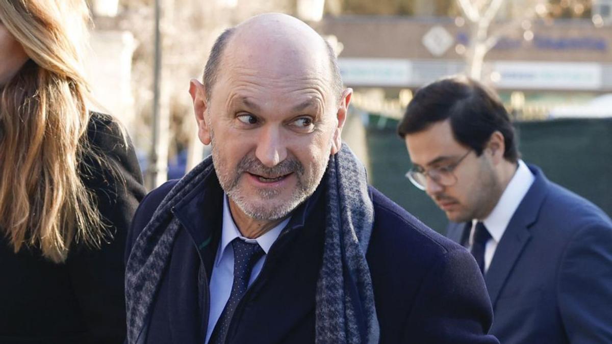 Rafael Louzán, presidente de la Federación Española de Fútbol.