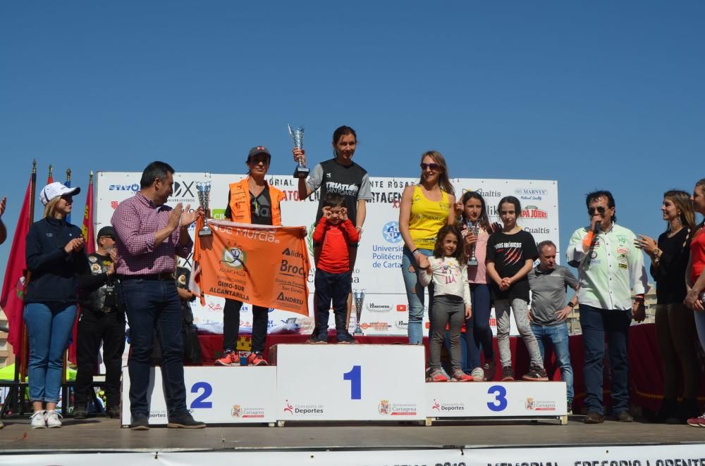 Ganadores de la Media Maratón de Cartagena