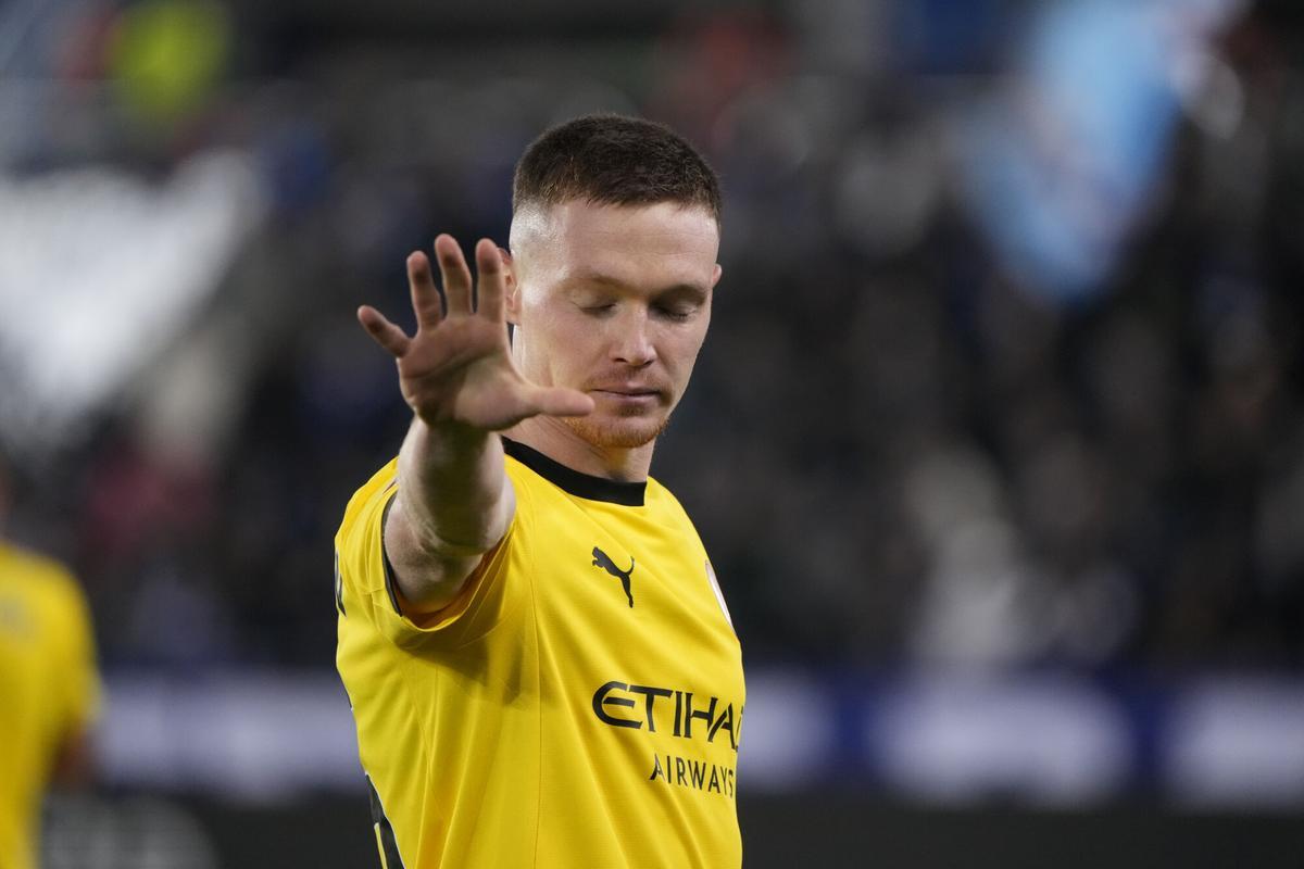 Vitoria, 23/02/2026.- El delantero ucraniano del Girona Viktor Tsygankov celebra el segundo gol del equipo gerundense durante el encuentro correspondiente a la jornada 25 de Laliga EA Sports que Deportivo Alavés y Girona FC disputan este lunes en el estadio de Mendizorroza, en Vitoria. EFE/ Adrián Ruiz Hierro Vitoria, 23/02/2026.- El delantero ucraniano del Girona Viktor Tsygankov celebra el segundo gol del equipo gerundense durante el encuentro correspondiente a la jornada 25 de Laliga EA Sports que Deportivo Alavés y Girona FC disputan este lunes en el estadio de Mendizorroza, en Vitoria. EFE/ Adrián Ruiz Hierro