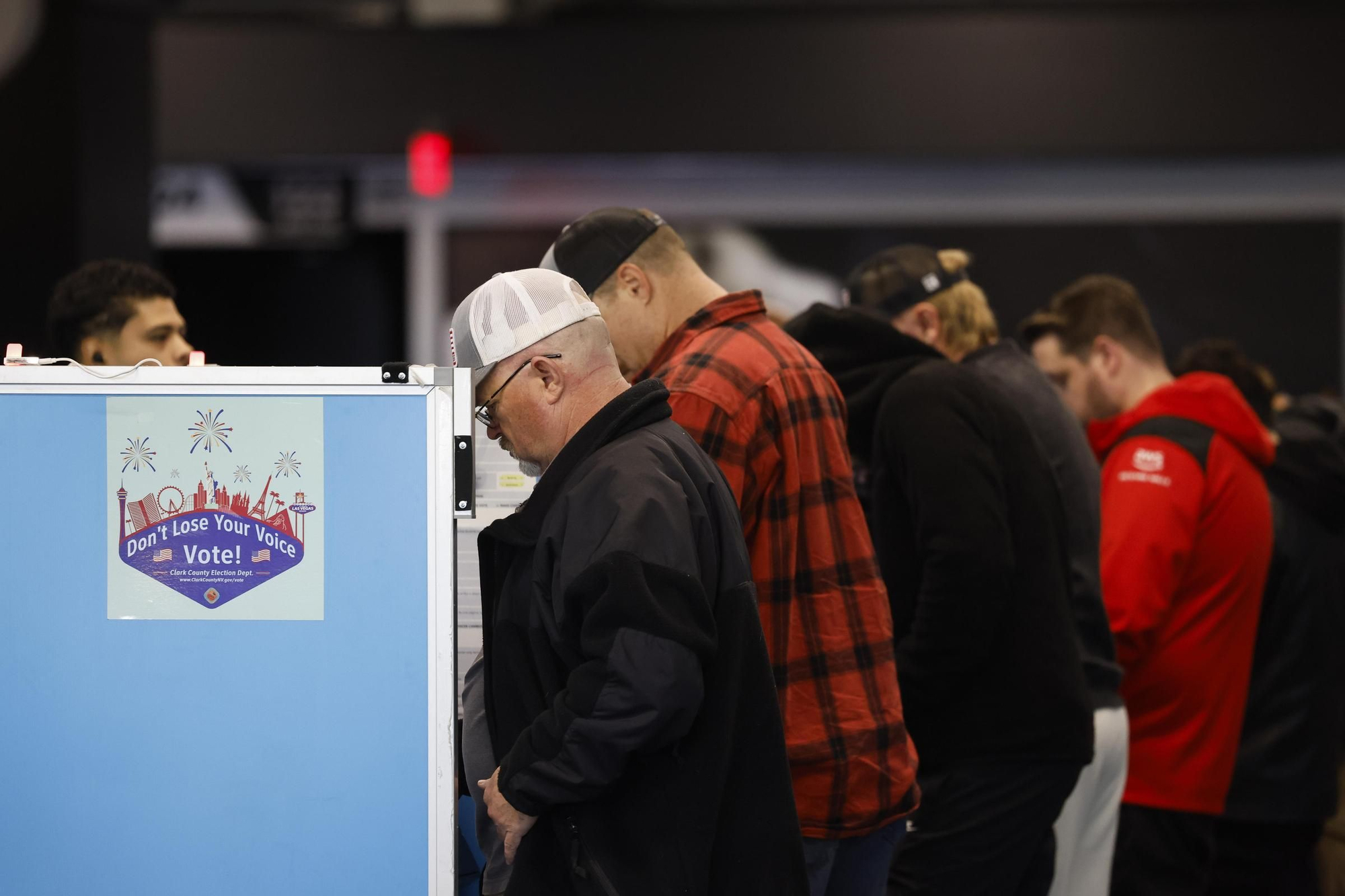 La jornada electoral en Estados Unidos, en imágenes