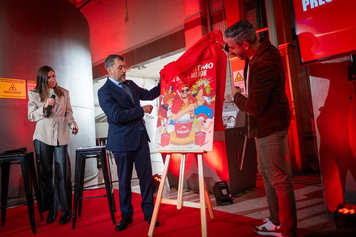 Presentación del anuncio de Dorada para Carnaval