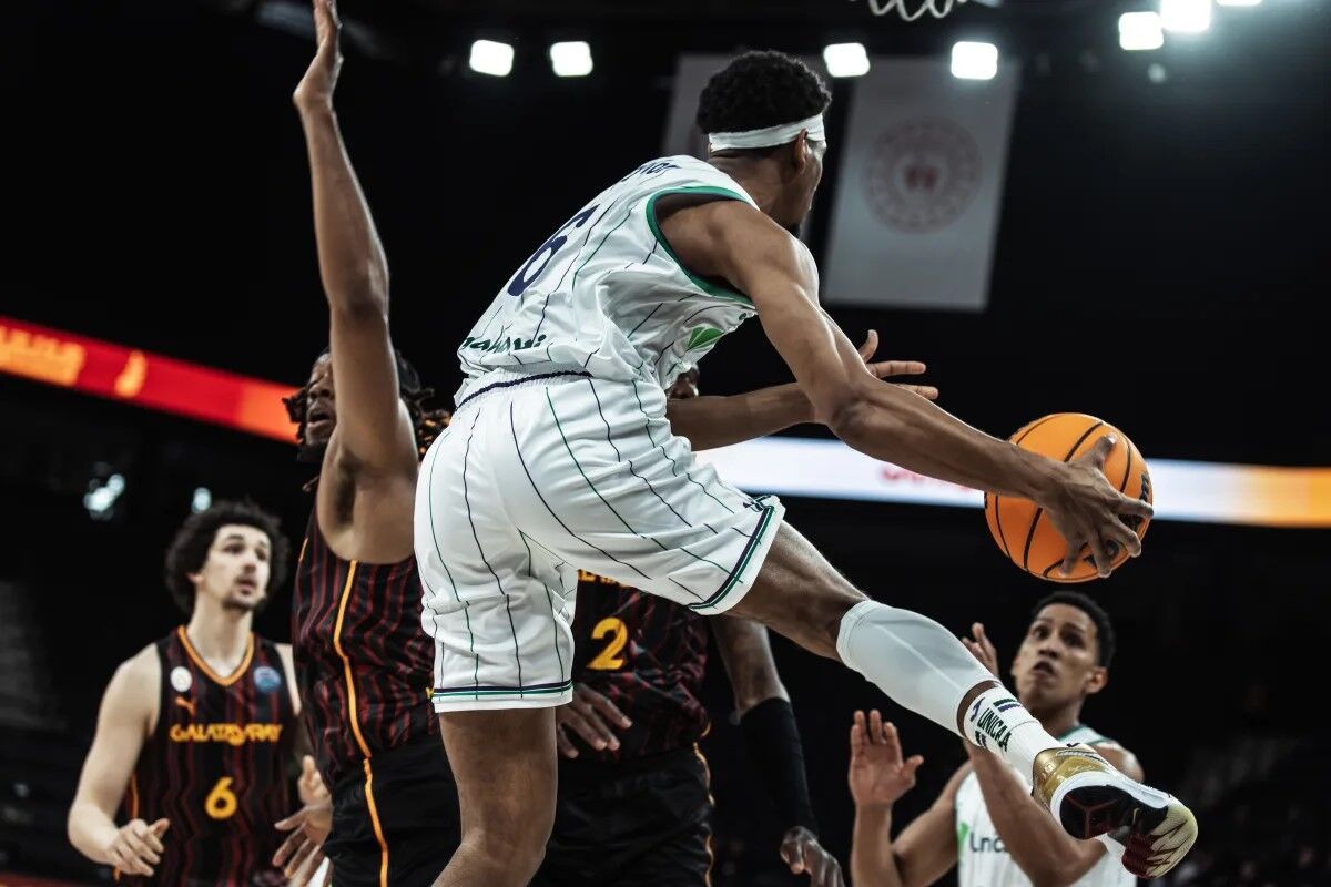 Partido disputado entre el Galatasaray turco y el Unicaja