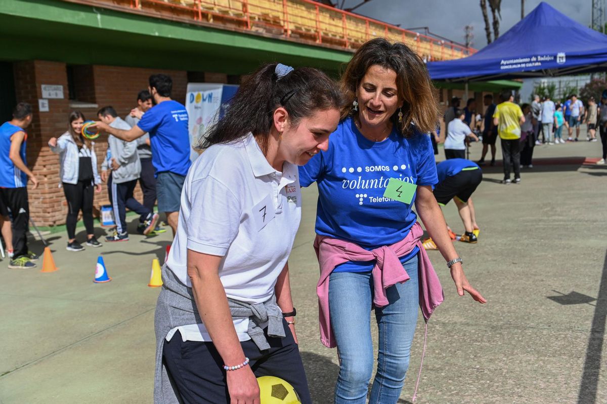 Día del Voluntariado organizado por la Fundación Telefónica.