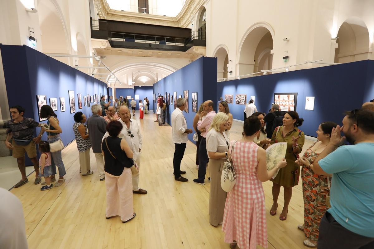 El espacio contó con las obras de Iván Ibáñez, Mar Villapalos Gaspar, Olga García López y Francisco Medina Rodríguez