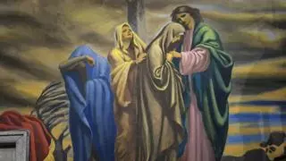 Con la izquierda y la derecha: la historia del pintor represaliado por rojo que creó el mural de San Francisco (II)