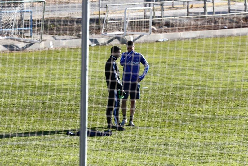 Primer entrenamiento de André Pereira