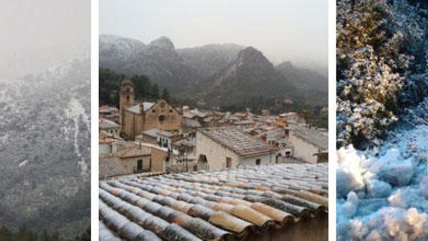 Temporal en Mallorca: en alerta por nevadas y mala mar