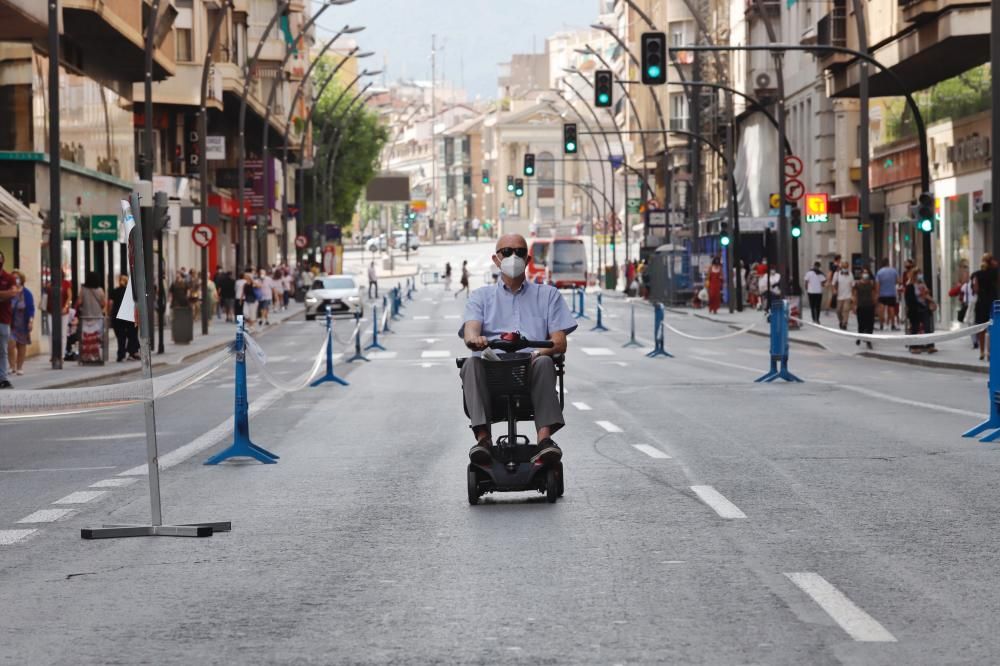 Día sin coches en Murcia