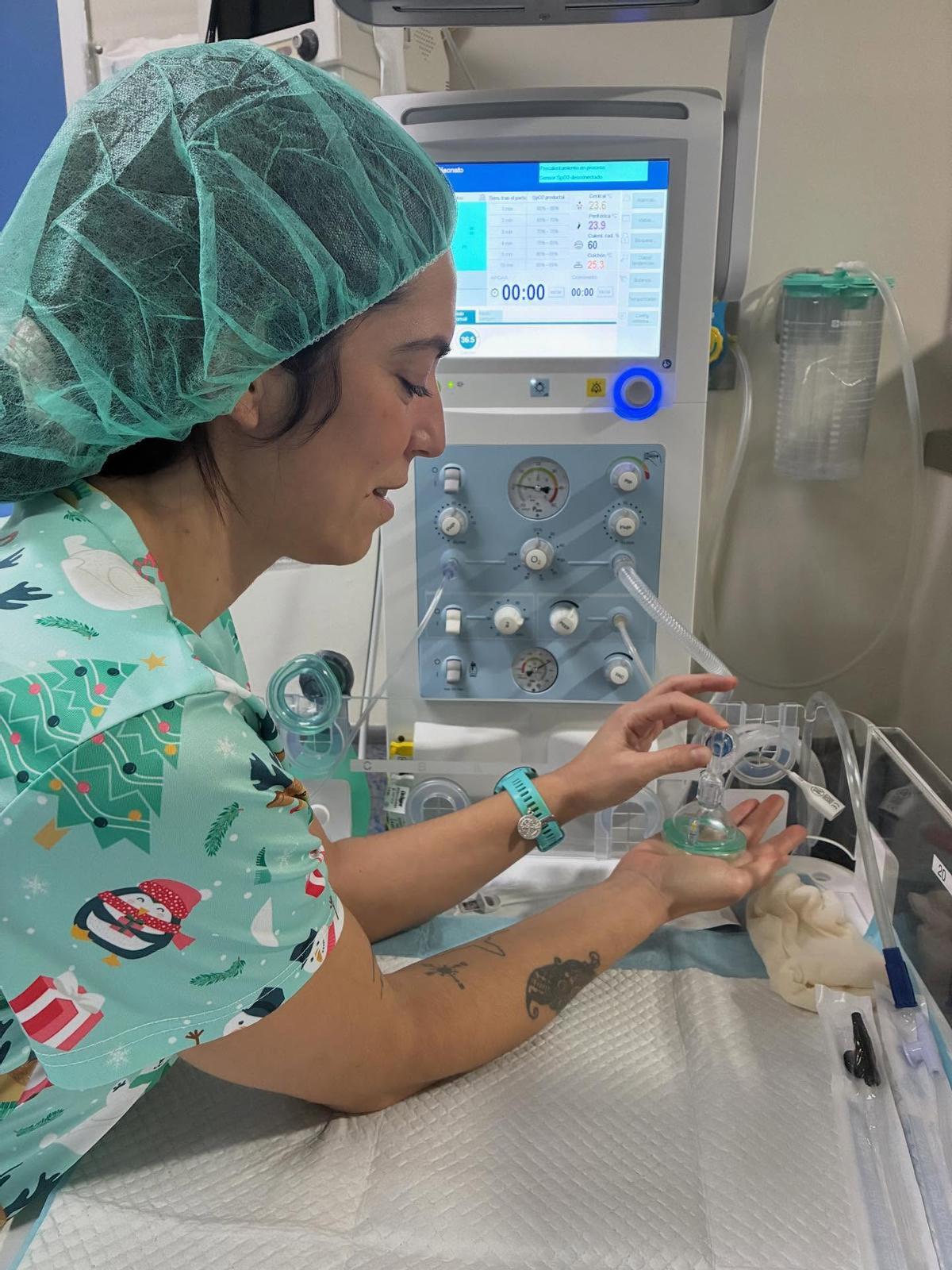 Una de las cunas térmicas instaladas en el Hospital de Mérida.