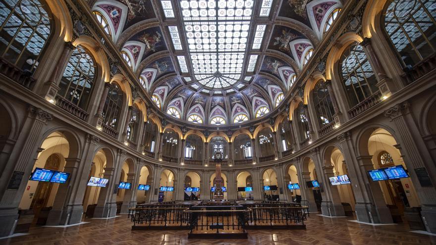 Instalaciones del Palacio de la Bolsa de Madrid