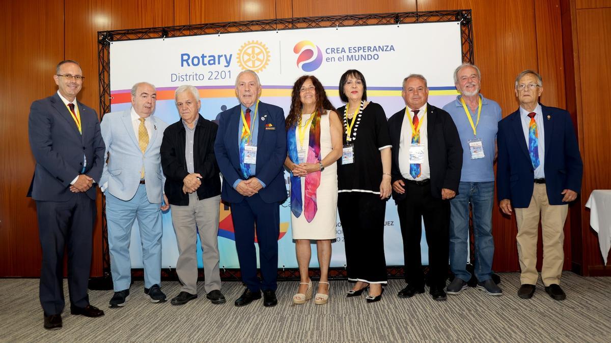 EL Distrito 2201 de Rotary en España celebra su XVI Congreso del Distrito en el sur de Gran Canaria.