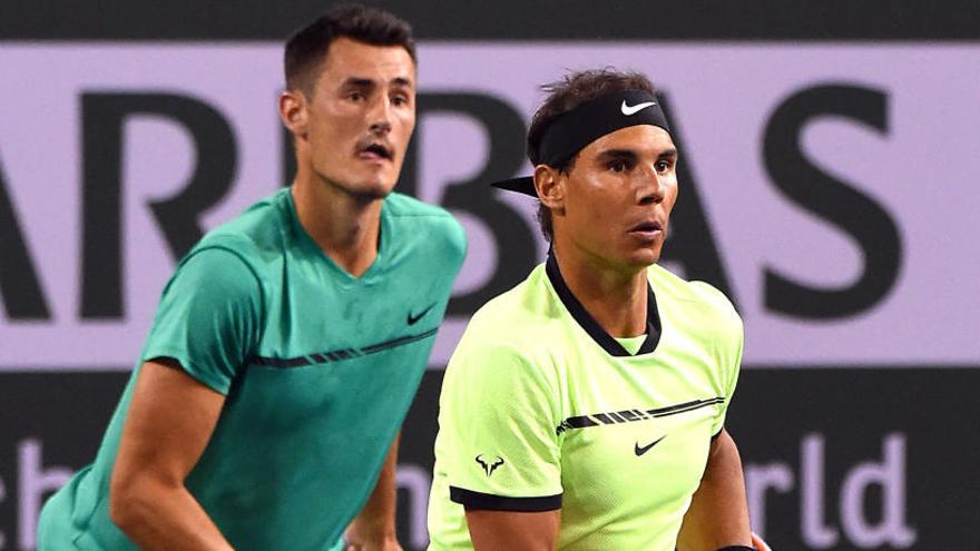 Nadal y Tomic, en Indian Wells