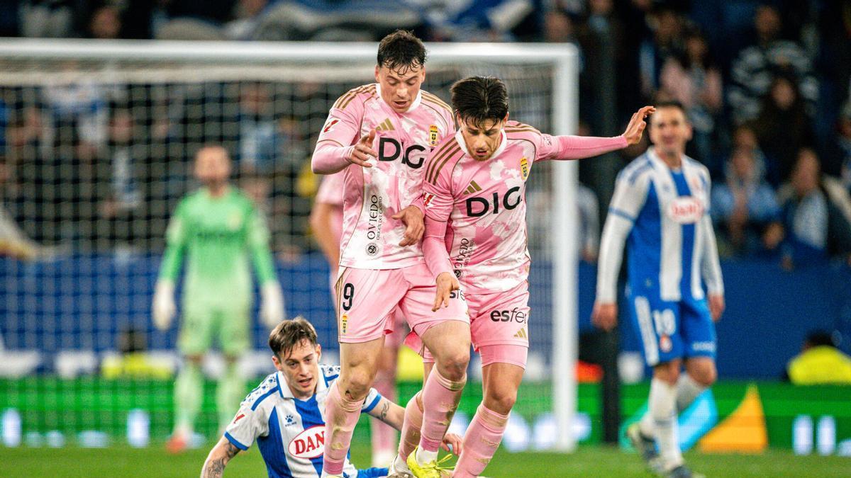 Así fue el partido entre el Real Oviedo y el Espanyol
