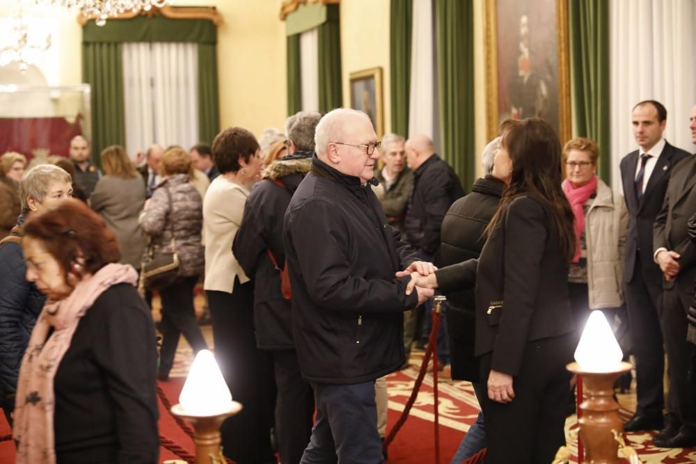 Así fue la despedida de los gijoneses de quien fuer alcalde de la ciudad