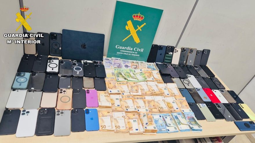 Intervención contra el robo continuado en el aeropuerto Tenerife Norte