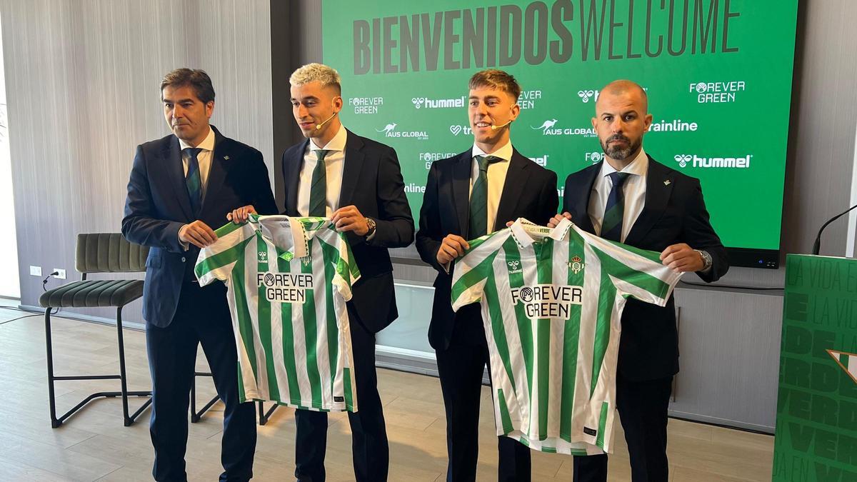 Presentación de Iker Losada y Marc Roca