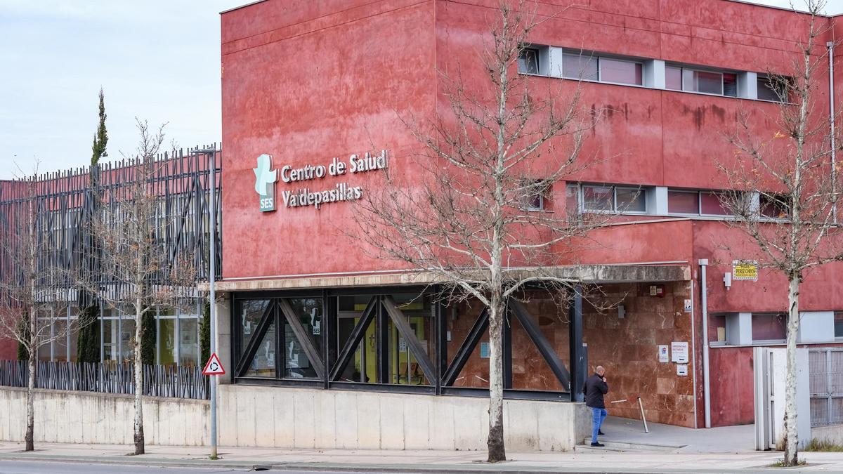 Centro de salud de Valdepasillas, en Badajoz.