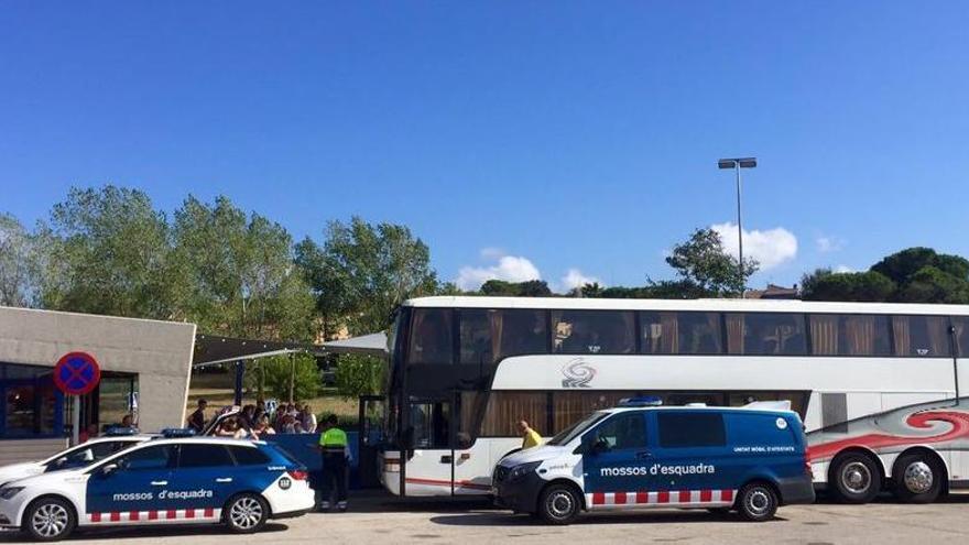 El xòfer d´un bus amb 34 viatgers sextuplicava la taxa d´alcohol a Fogars