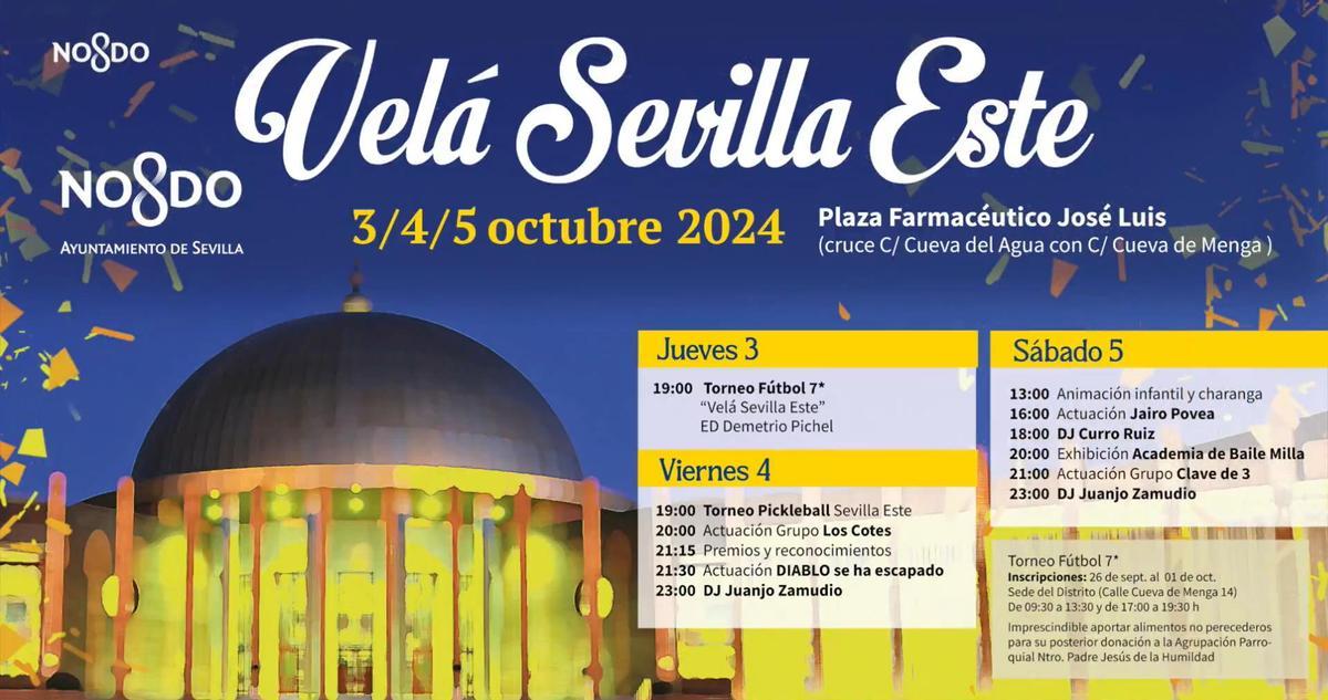 Programación Velá Sevilla Este