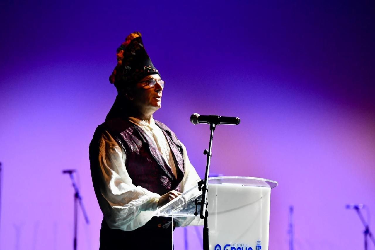 Un momento de la gala de aniversario ofrecida por Cantodorxo.