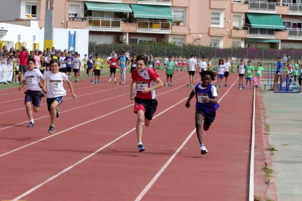 Competición escolar de Atletismo en Cartagena