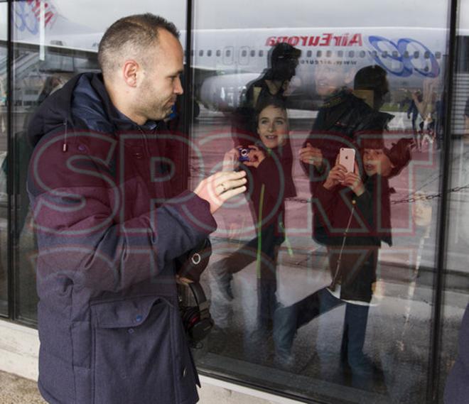 La lluvia recibió al Barça en Hondarribia