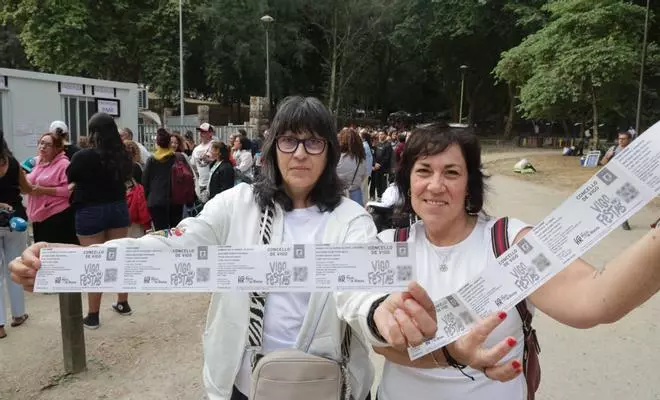 Multitudinaria cola para las entradas del concierto de Chayanne en Castrelos