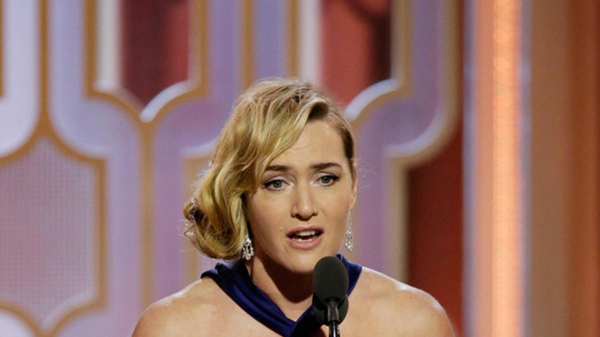 Kate Winslet en los Globos de Oro