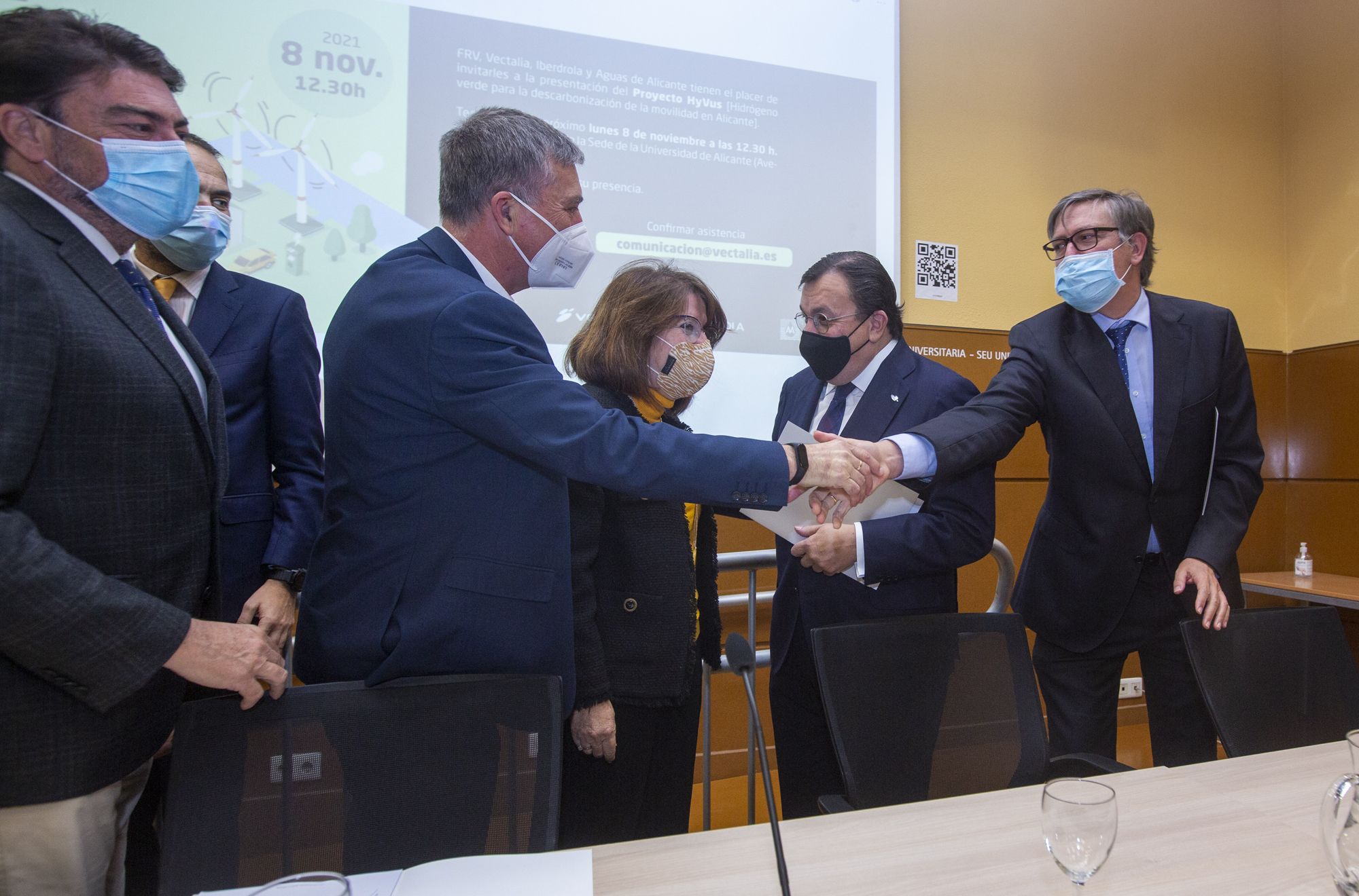 Vectalia, Iberdrola, Aguas de Alicante y el fondo catarí FRV impulsan el proyecto HyVus