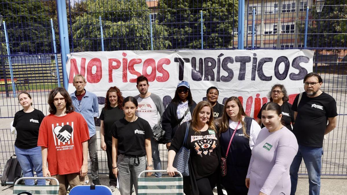 Un nuevo bloque en lucha en El Llano ante la amenaza de desahucio de varios inquilinos
