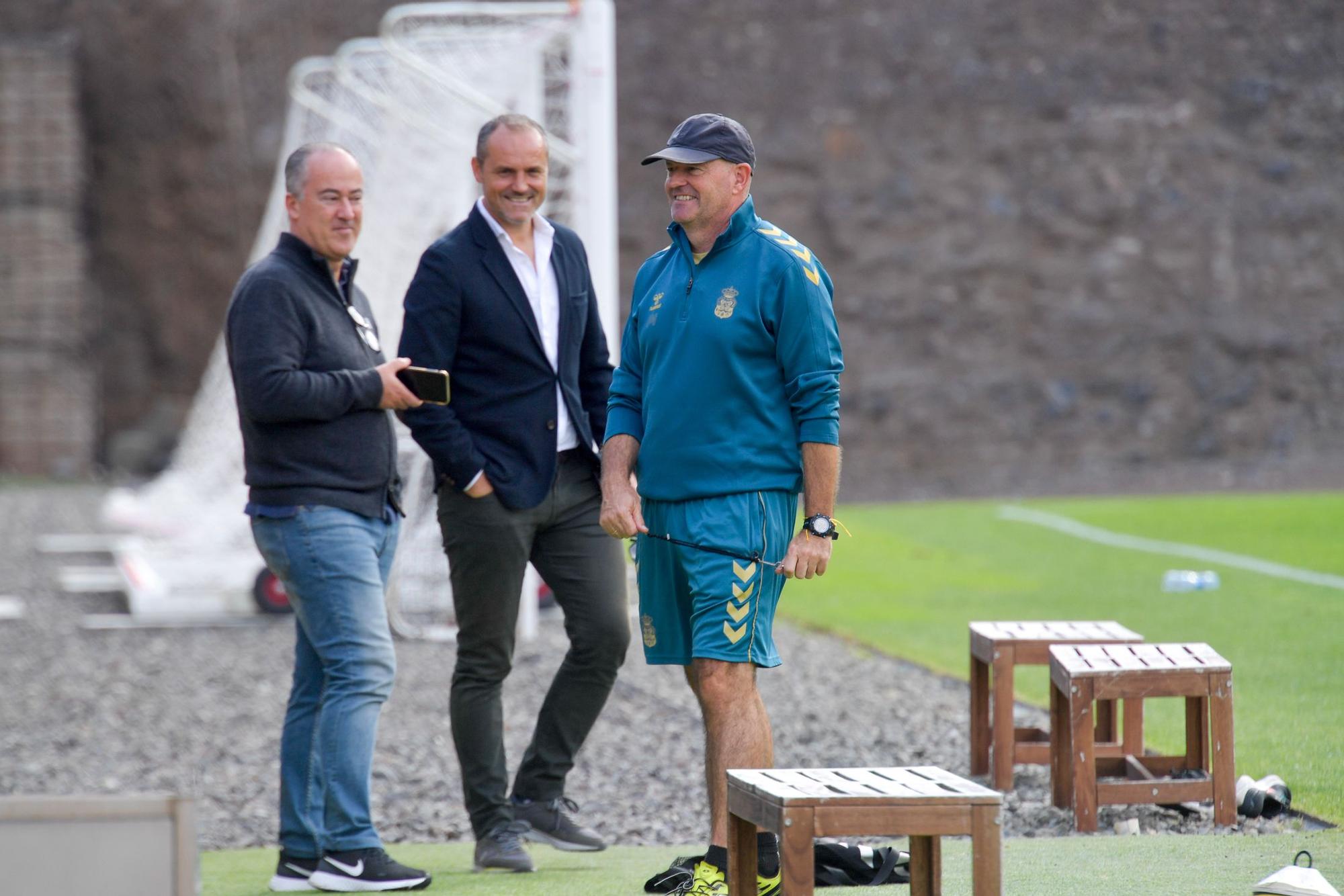 La UD retoma el trabajo en la Ciudad Deportiva tras la derrota ante el Real Zaragoza.