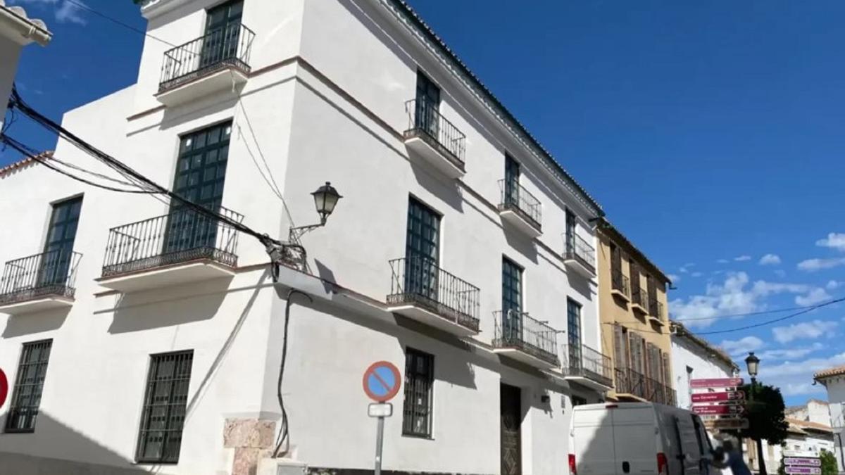 Imagen del edificio de la futura sede de la Tesorería de la Seguridad Social en Vélez-Málaga.