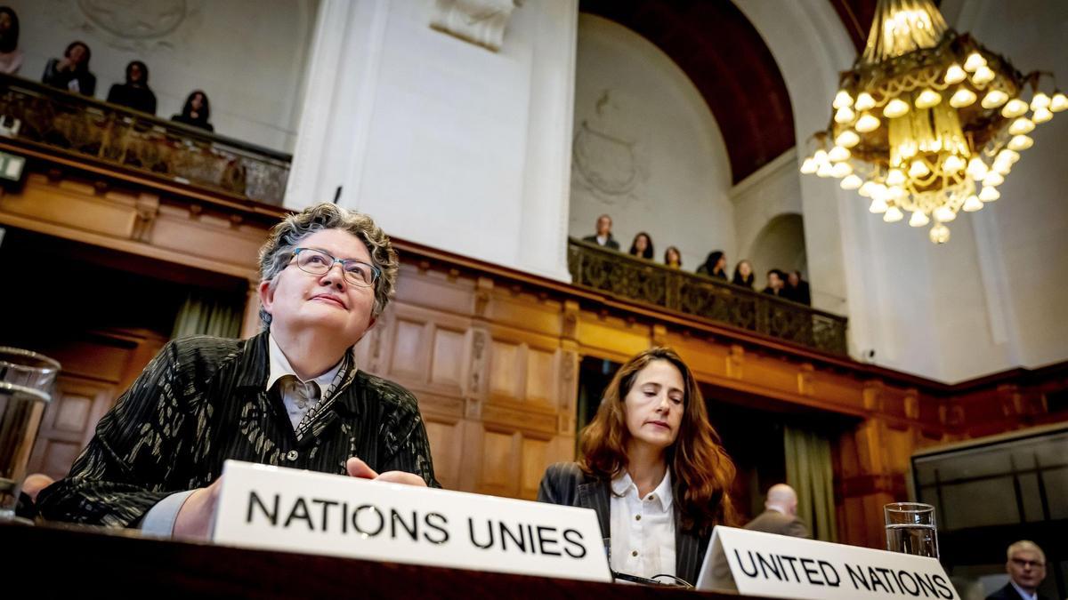 Audiencias en la Corte Internacional de Justicia sobre las obligaciones de Israel en los territorios palestinos ocupados.