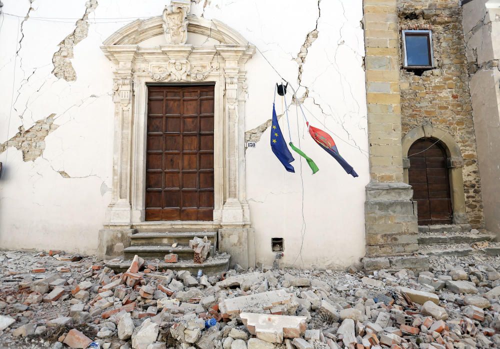 Terremoto en el centro de Italia