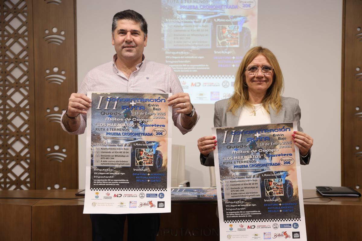 Presentación de la ruta de motos y quads ´Los Maragatos´