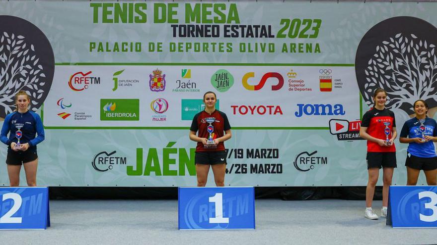 Tennis taula Riera, sotscampiona del Torneig Estatal a Jaén | RFETM