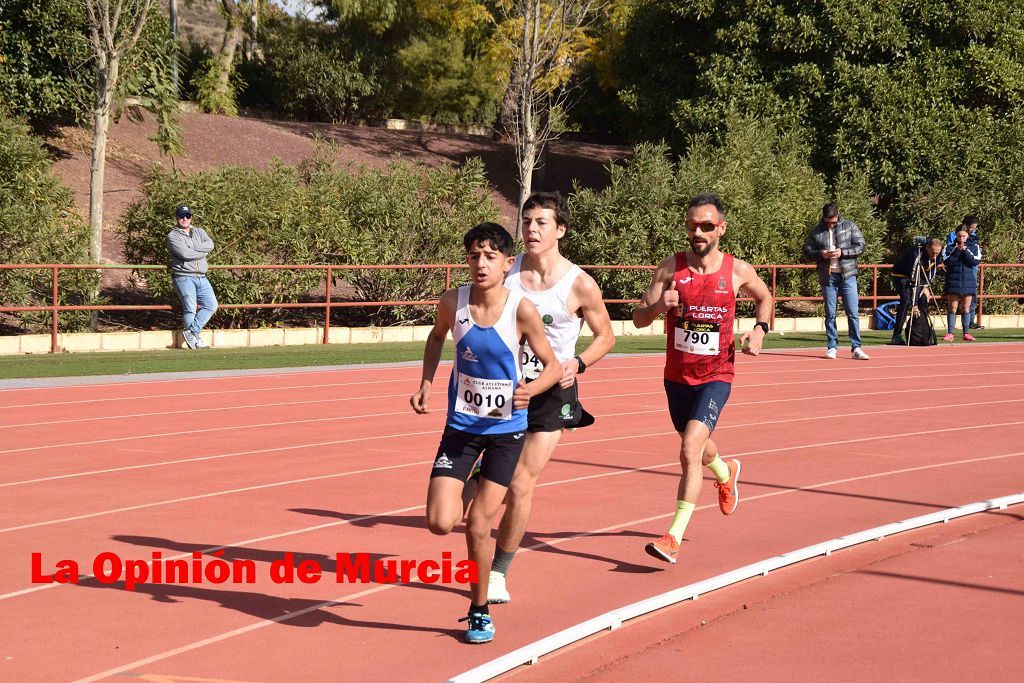 Regional absoluto y sub-23 de atletismo en Lorca (I)