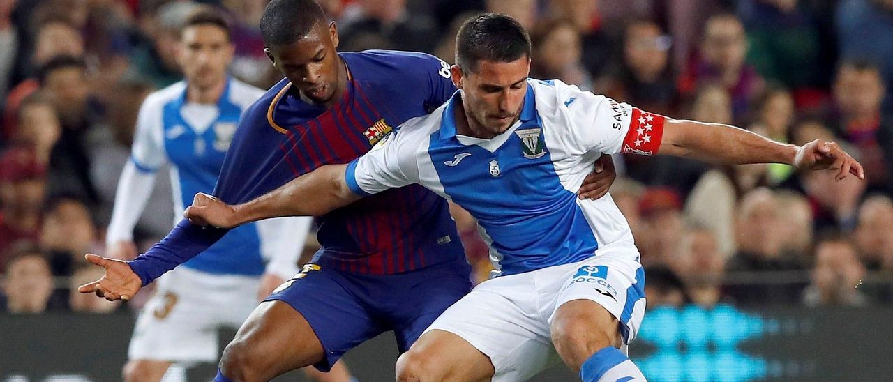 Pires, con el Leganés.
