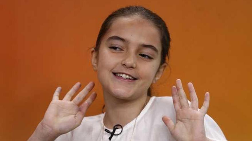 María, ganadora de &#039;Masterchef Junior&#039;.