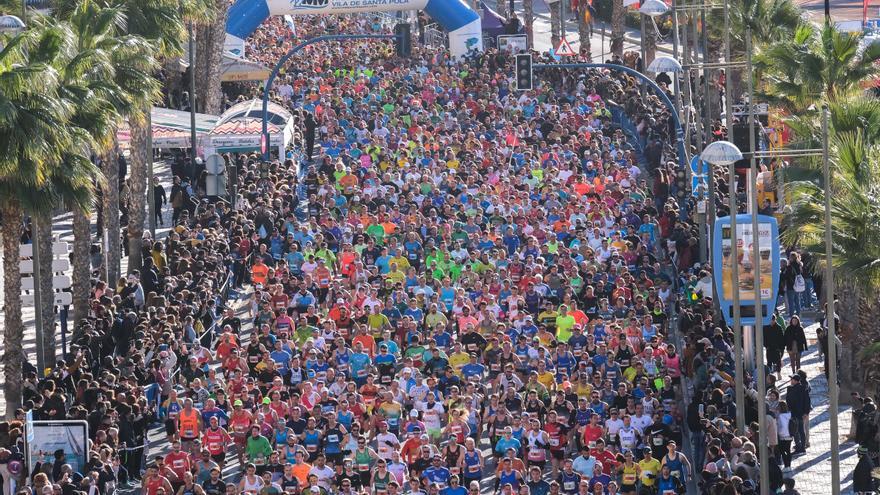 La Mitja Marató de Santa Pola cuenta ya con 5.000 inscritos a un mes de su celebración