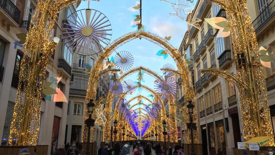 Encendido de las luces de Navidad del Centro de Málaga