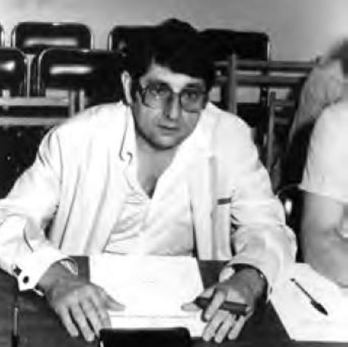 German Cervera, foto de la corporación entre 1983 y 1987